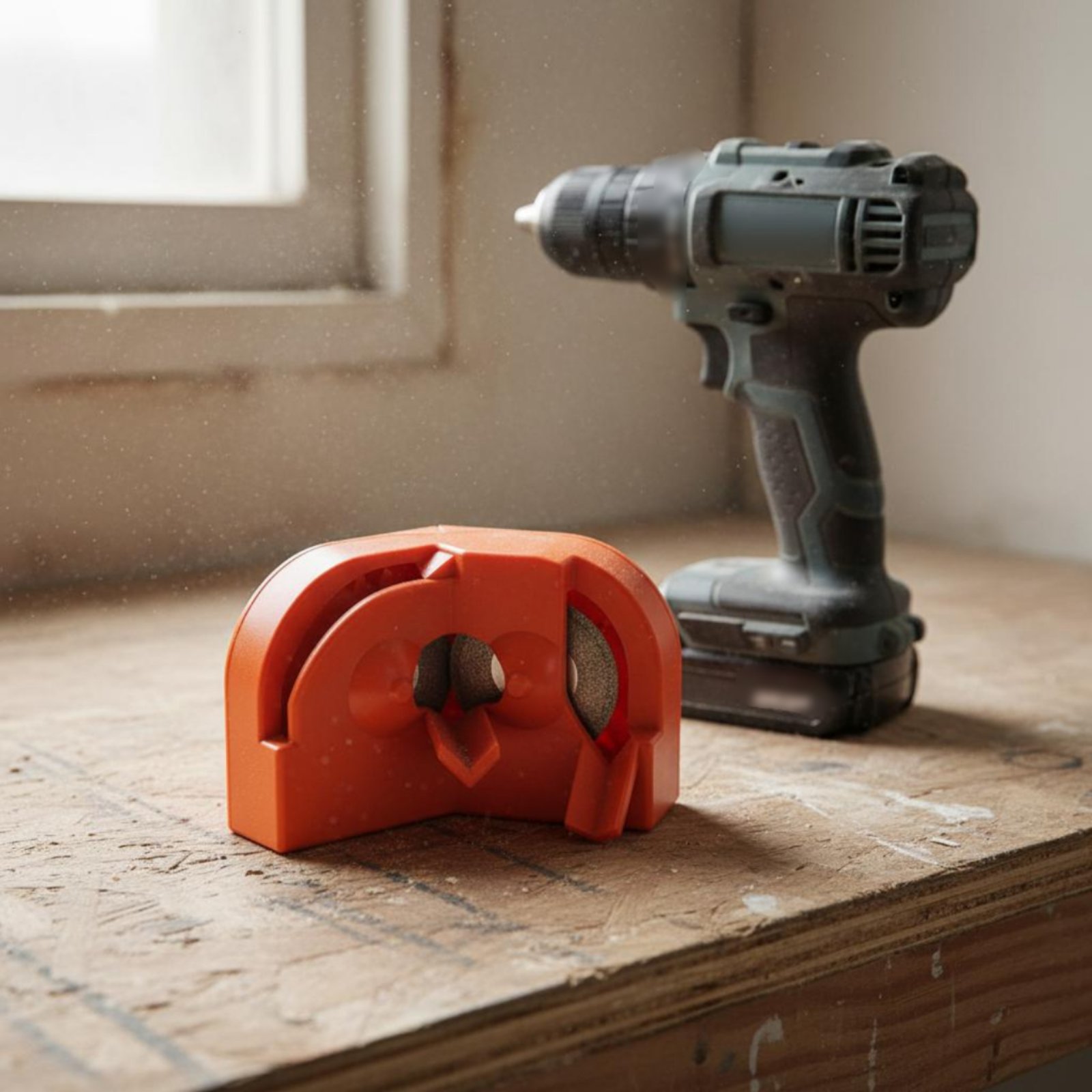 Power Tools In Construction - Drill Bit Grinder Easy to Use