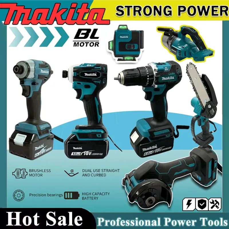 Reciprocating Saw Cordless - Makita Cordless Power Tools Kit Portable