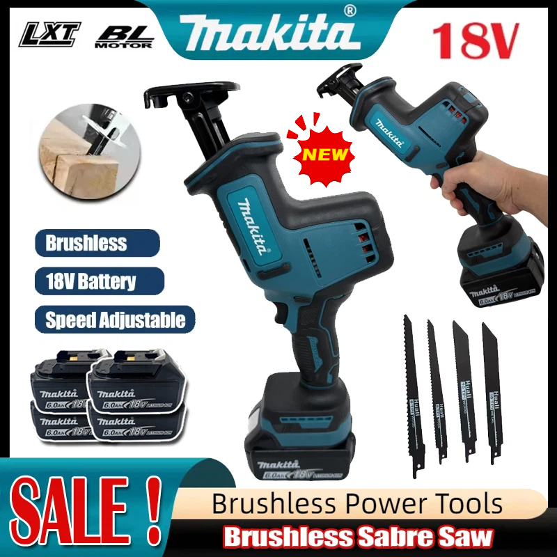 Reciprocating Saw Cordless - 2026 Makita Cordless Brushless Reciprocating Saw