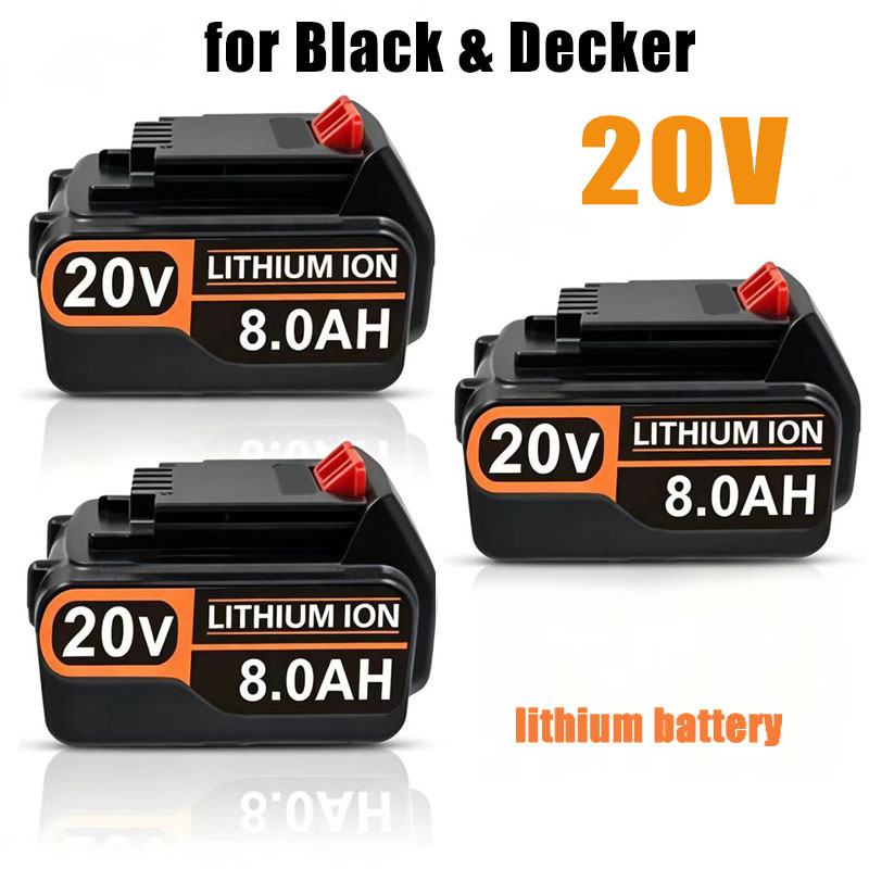Black+Decker Tool 20V Max - 20V 3.0Ah 4.0Ah BL2018 Replacement for