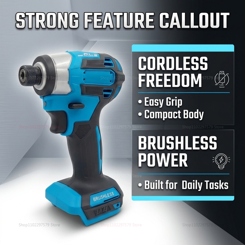 Cordless Brushless Impact Powe - đánh giá và giá Power Tools In Construction