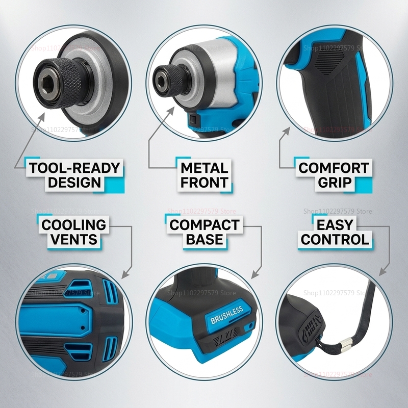 Cordless Brushless Impact Powe - đánh giá và giá Power Tools In Construction