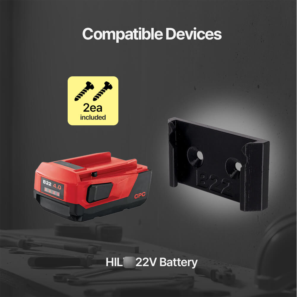 Battery Wall Mount Holder Comp - đánh giá và giá Power Tools Hilti