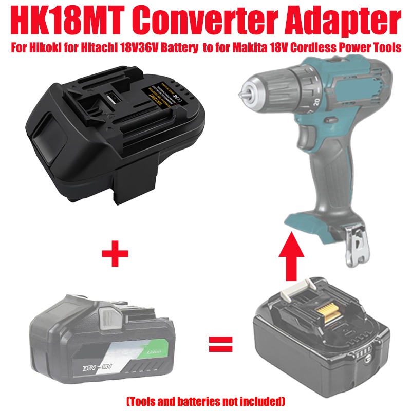 ALASICKA Battery Adapter HK18M - đánh giá và giá Power Tools Hikoki