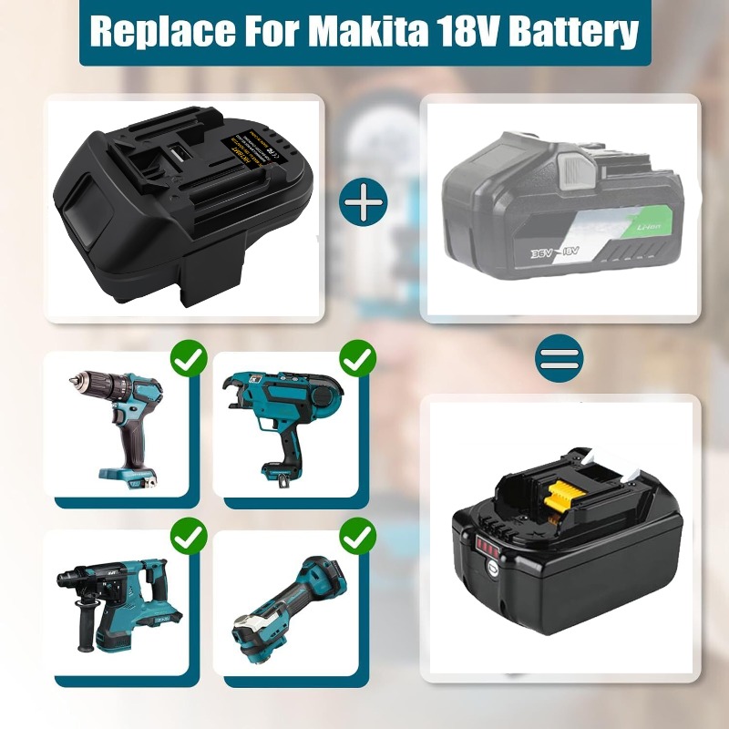 ALASICKA Battery Adapter HK18M - đánh giá và giá Power Tools Hikoki