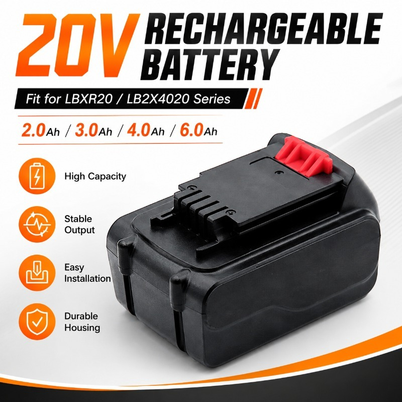 20V Max 6.0Ah Lithium-Ion Repl - đánh giá và giá Black+Decker Tool 20V Max