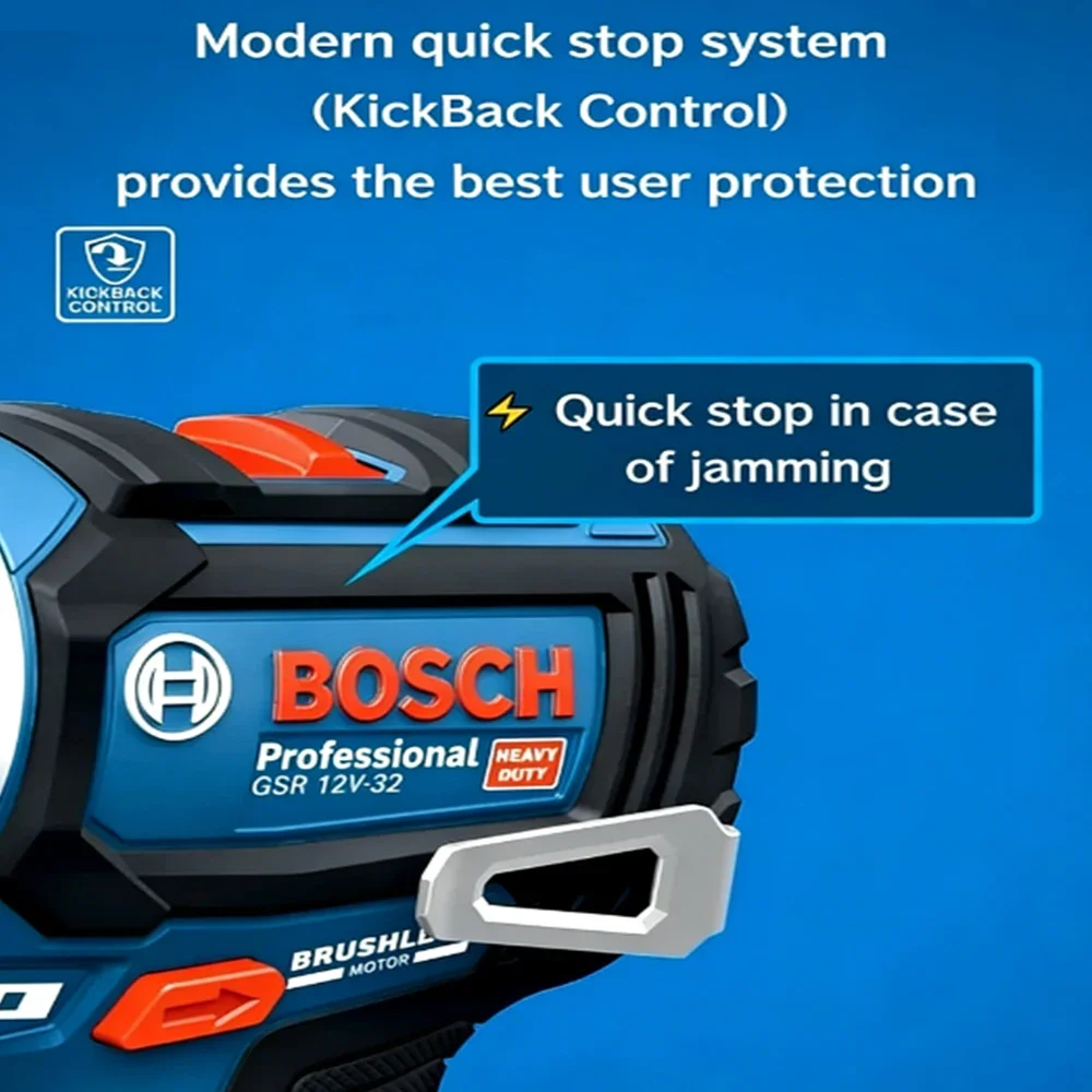 Bosch Professional GSR 12V-32  - đánh giá và giá Power Tools Cordless