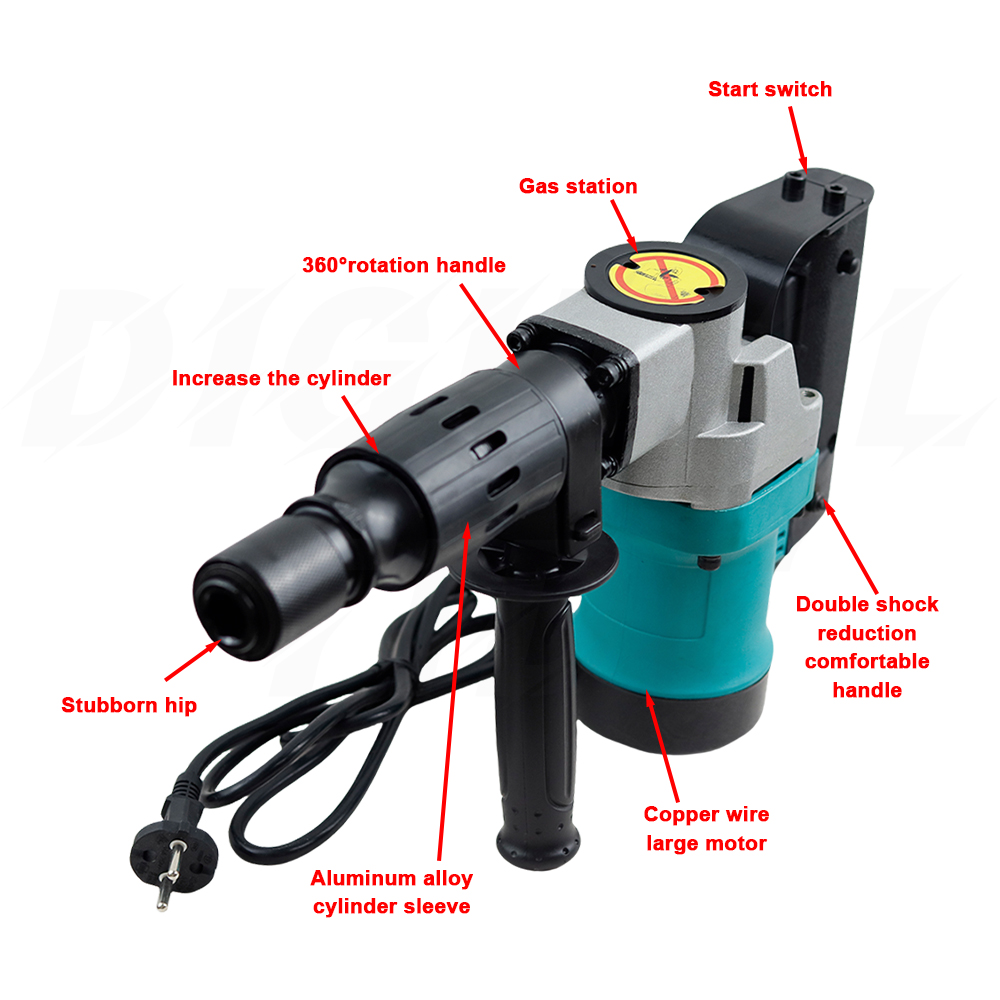 1200W Heavy Duty Electric Hamm - đánh giá và giá Power Tools In Construction