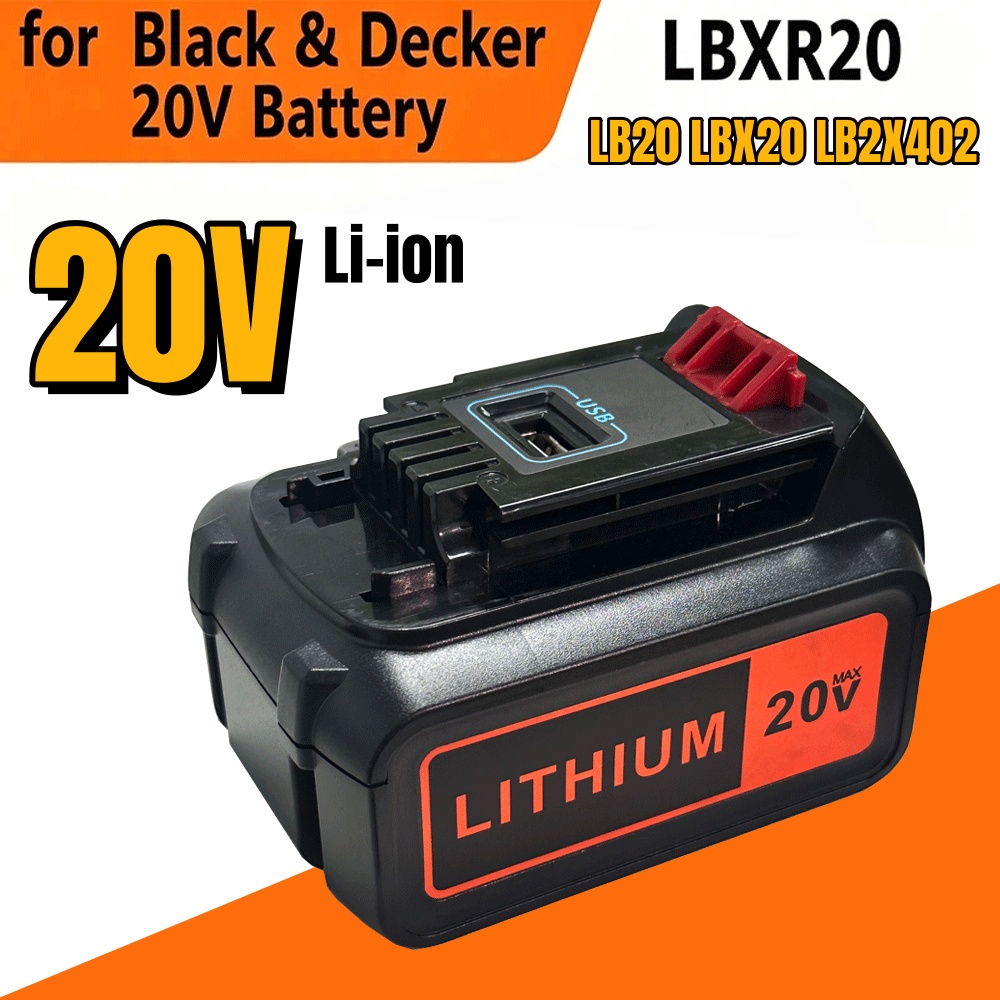 6Ah High Capacity LBX20 Replac - đánh giá và giá Black+Decker Tool 20V Max