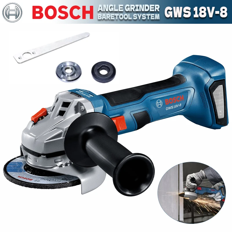 BOSCH GWS 18V-8 Cordless Angle - đánh giá và giá Power Tools Cordless