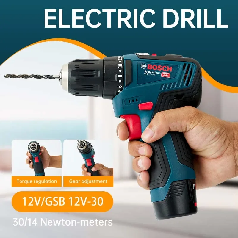 Bosch-GSB 12V-30 Professional  - đánh giá và giá Power Tools Cordless
