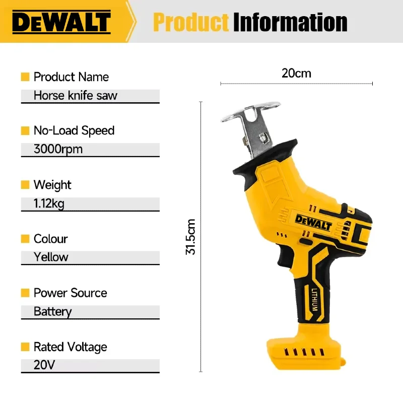 Dewalt  Brushless Reciprocatin - đánh giá và giá Reciprocating Saw Cordless