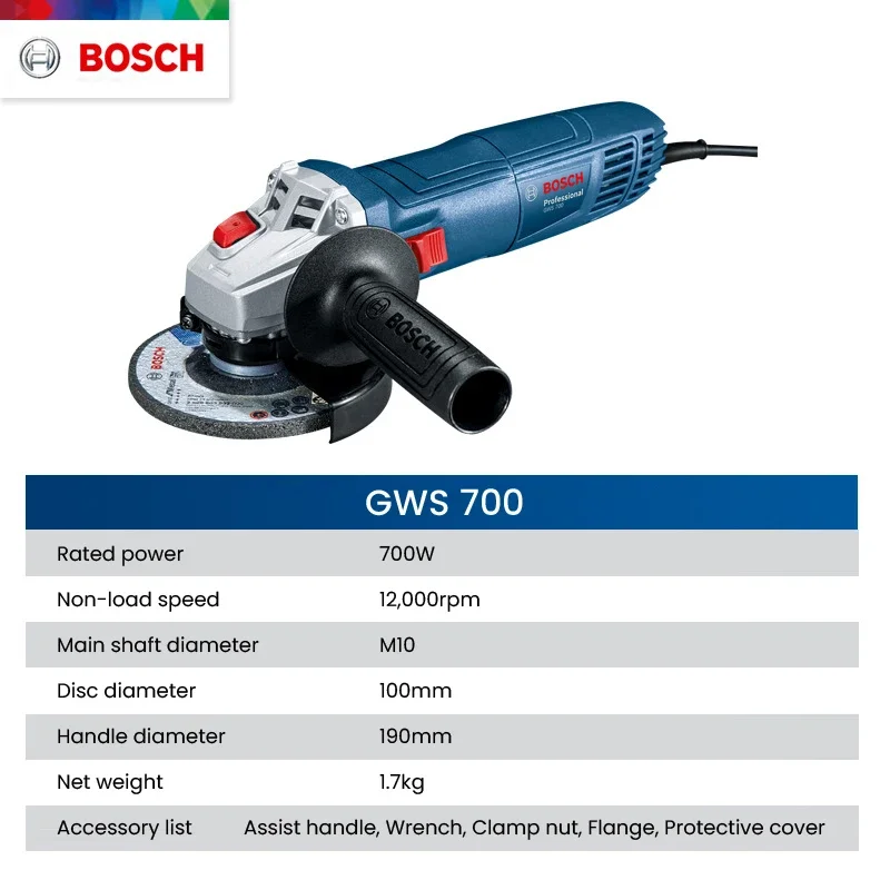 Bosch GWS700 Electric Angle Gr - đánh giá và giá Power Tools Hand Held