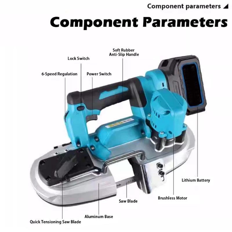 490W Portable Brushless Band S - đánh giá và giá Power Tools Hand Held