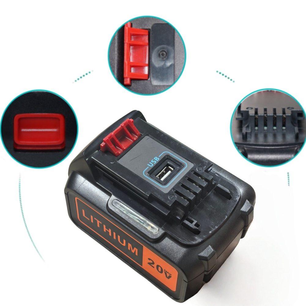 8Ah High Capacity Replacement  - đánh giá và giá Black+Decker Tool 20V Max