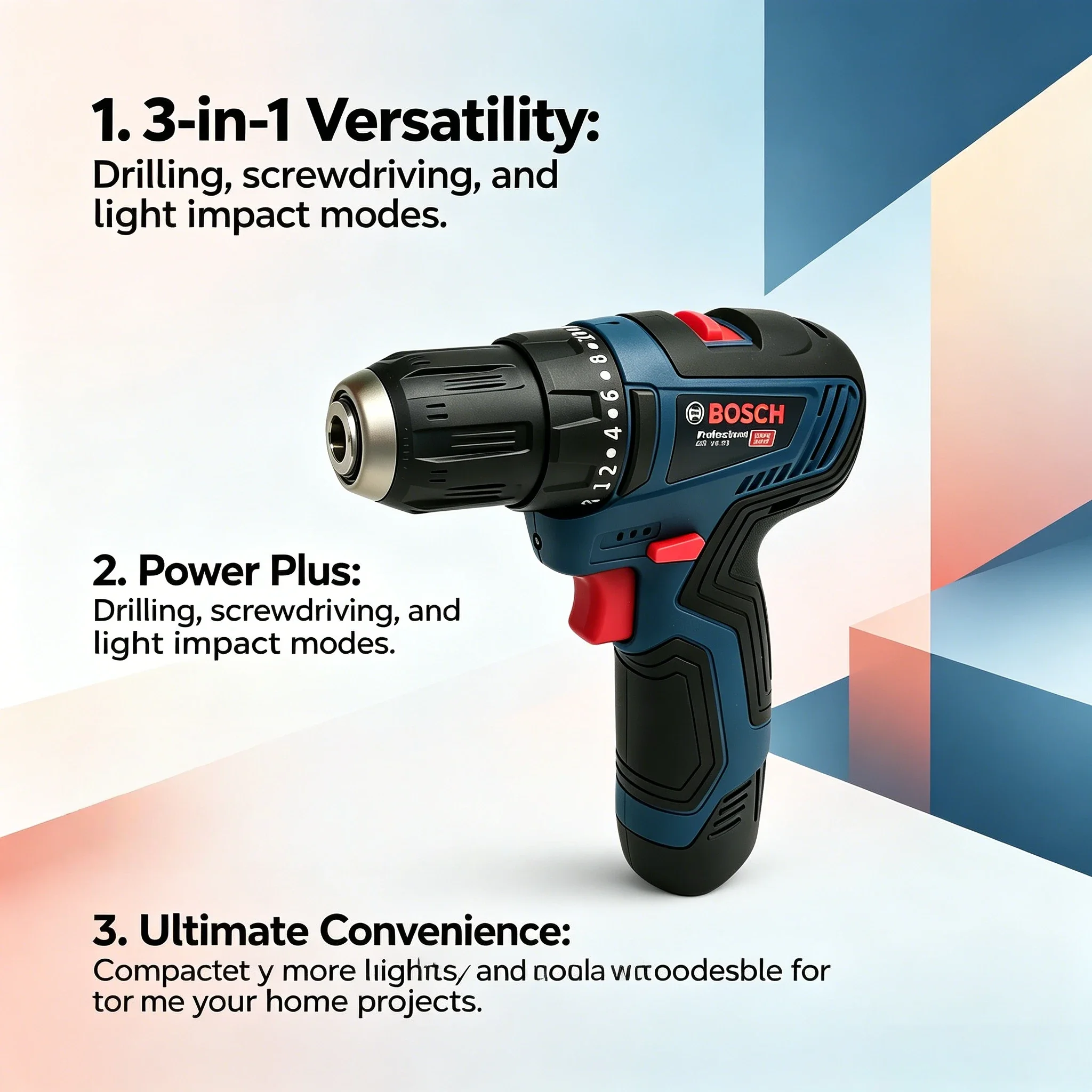 Bosch-GSB 12V-30 Professional  - đánh giá và giá Power Tools Cordless