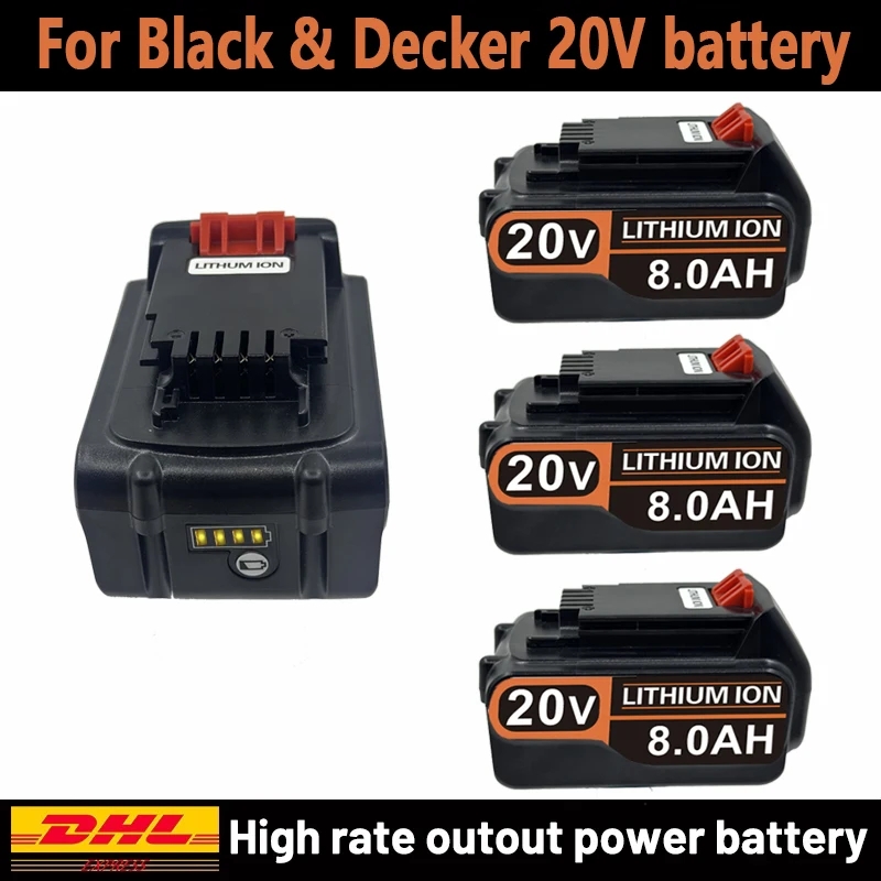 18V 3.0Ah 4.0Ah BL2018 Replace - đánh giá và giá Black+Decker Tool 20V Max