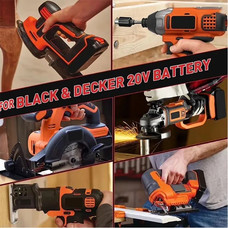 18V 3.0Ah 4.0Ah BL2018 Replace - đánh giá và giá Black+Decker Tool 20V Max