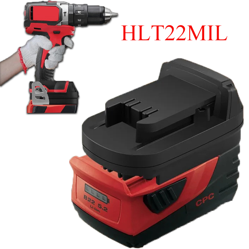 Battery Adapter for Milwaukee  - đánh giá và giá Power Tools Hilti