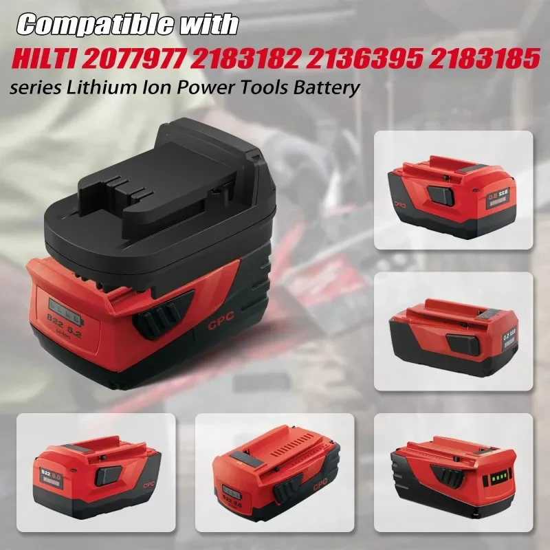 Battery Adapter for Milwaukee  - đánh giá và giá Power Tools Hilti