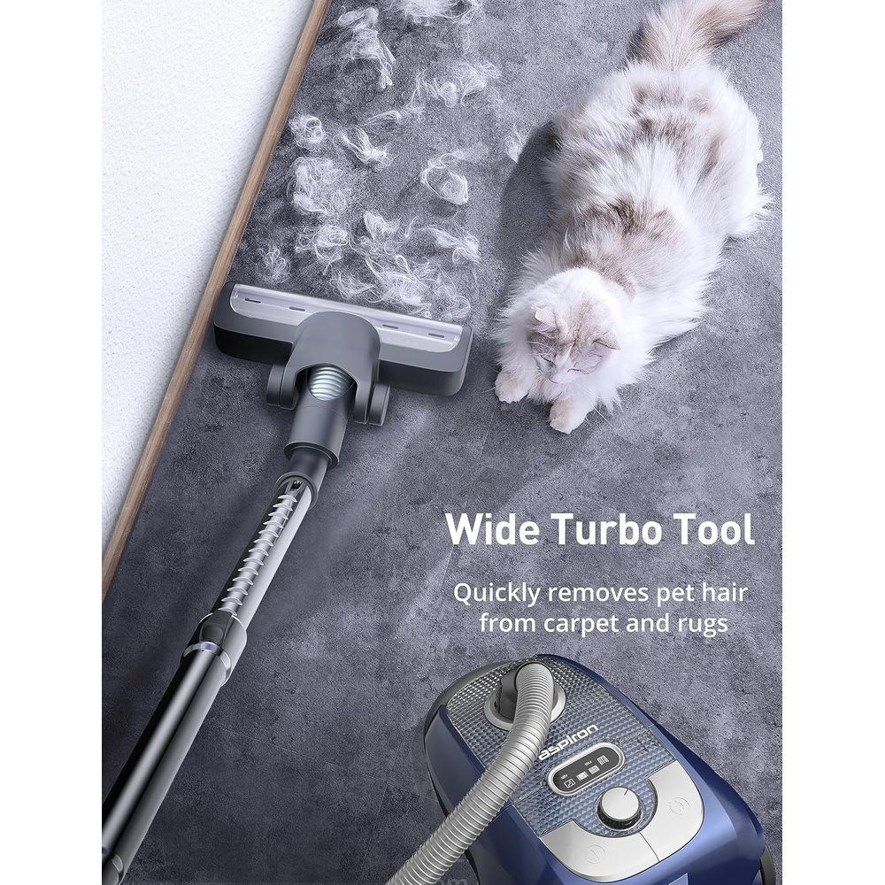 Canister Vacuum, 1600W/40Kpa C - đánh giá và giá Bag Power Tools
