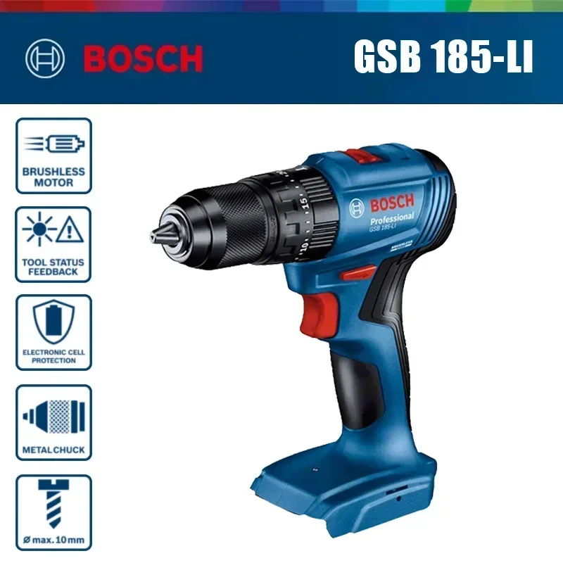 Bosch GSB 185-LI 18V Brushless - đánh giá và giá Power Tools Cordless