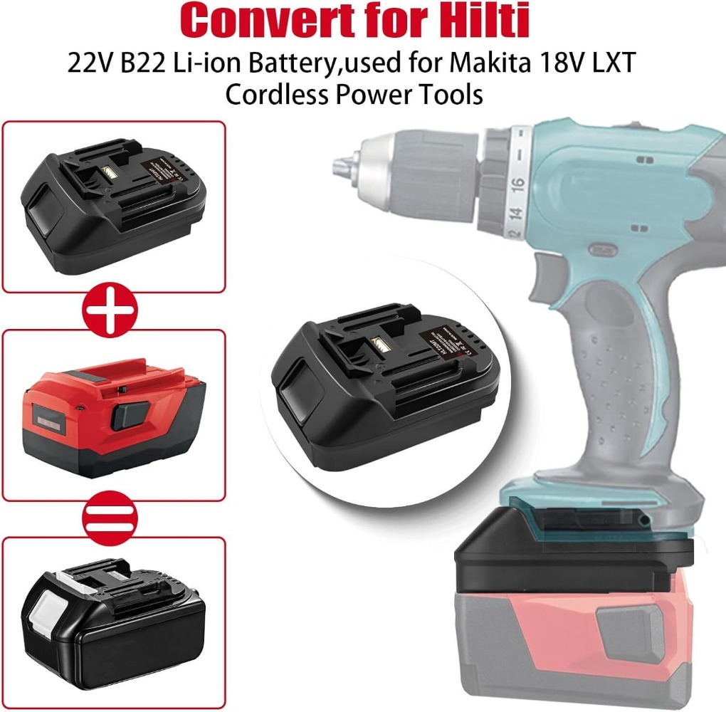 Battery Adapter for Hilti to f - đánh giá và giá Power Tools Hilti
