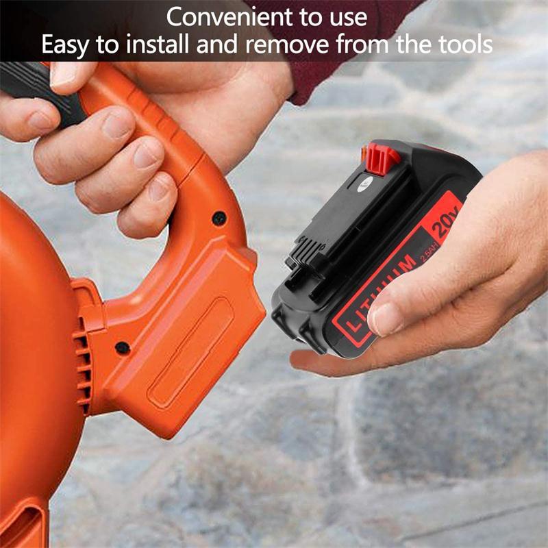 3000mAh 20V Lithium Battery Re - đánh giá và giá Black+Decker Tool 20V Max